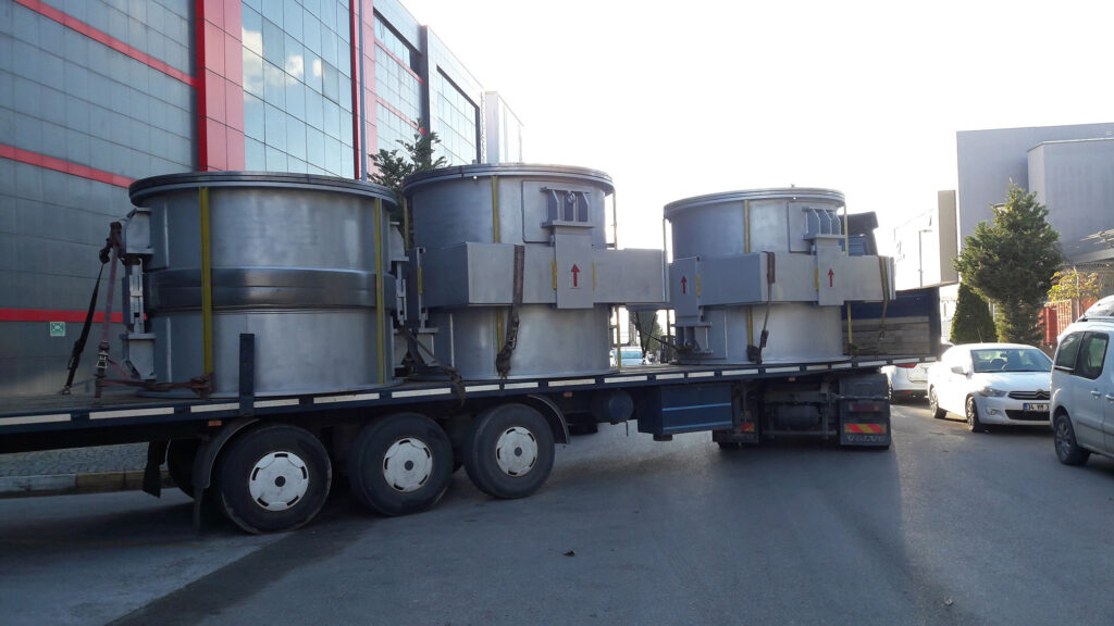 Hinged and Gimbal Expansion Joints manufactured for Steel Industry