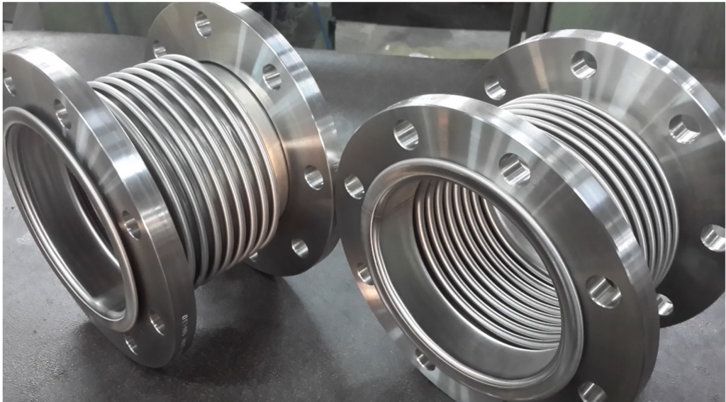 high-alloy austenitic stainless steel bellows